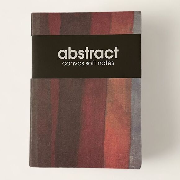 PaperLuxe Abstract Soft Canvas Soft Notes Ribbon Bookmarker Acid-Free Notebook - Picture 2 of 14